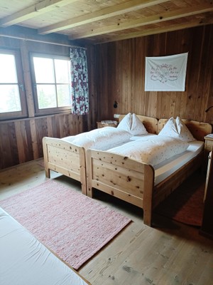 Foto vom Zimmer Hütte Kreuzwiesen Alm