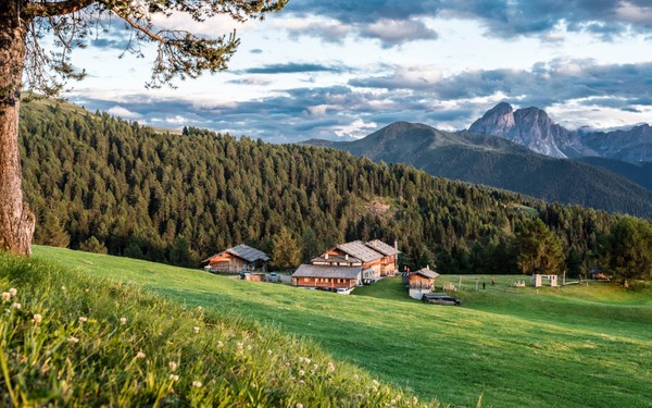 Foto Außenansicht Hütte Kreuzwiesen Alm