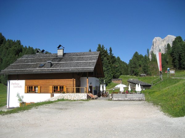 Photo exteriors in summer Mountain hut Halslhütte