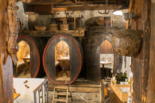 The restaurant Chiusa / Klausen Torgglkeller