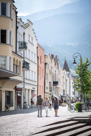 Characteristic depiction of Bressanone / Brixen (Valle Isarco / Eisacktal)