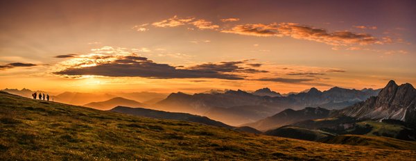 Brixen typische Aufnahme des Gebiets