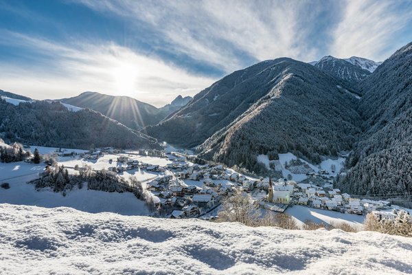 Winter Präsentationsbild Tourismusverein Lüsen