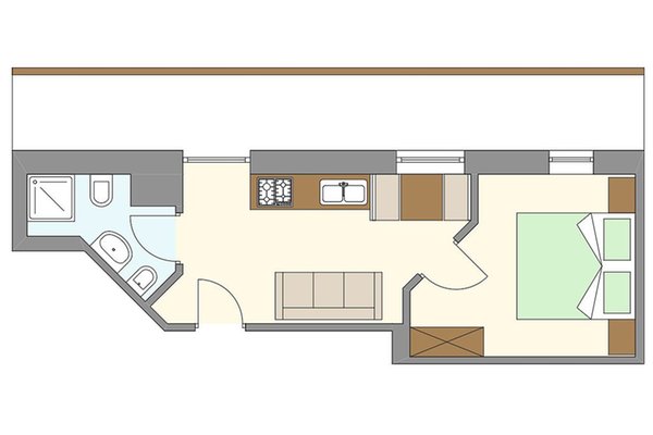 The floor plan Residence Majarai