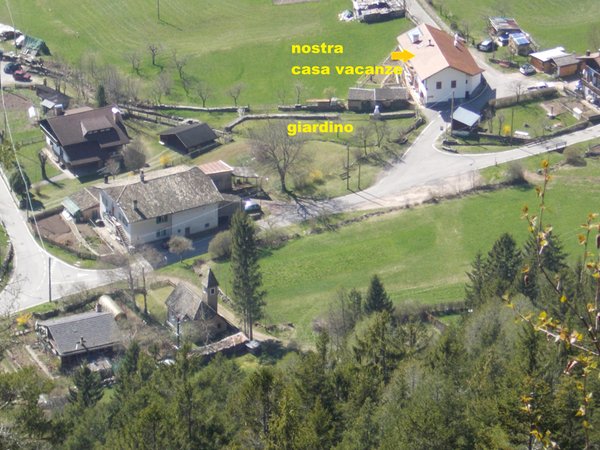 Lage Ferienwohnungen Dossi Laura Carano (Val di Fiemme)