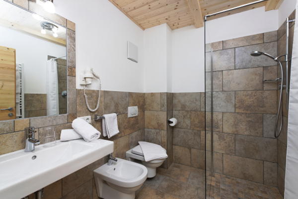 Photo of the bathroom Apartments Chalet La Flu