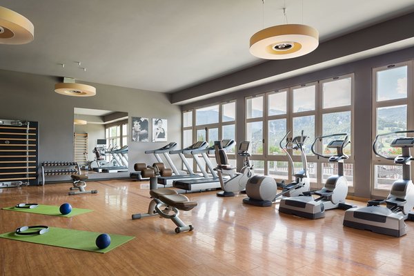 Foto della zona fitness Cristallo, a Luxury Collection Resort & Spa