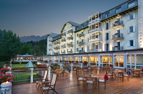 Foto Außenansicht Cristallo Resort & Spa