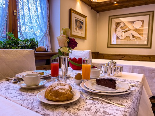 The breakfast Meublé Da Beppe Sello