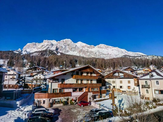 Foto invernale di presentazione Meublé Da Beppe Sello