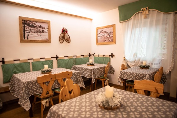 The restaurant Cortina d'Ampezzo Panda