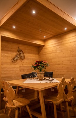 The restaurant Cortina d'Ampezzo Panda