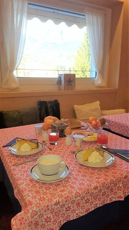 The breakfast Meublé Villa Gaia
