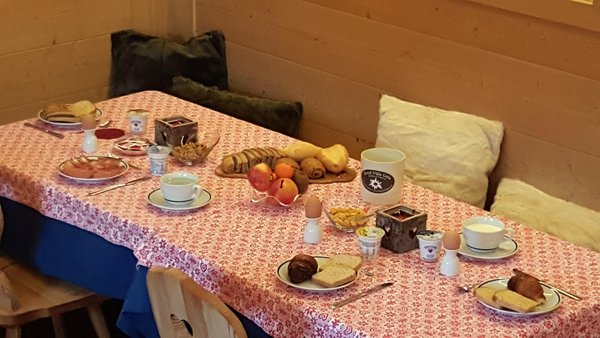 The breakfast Meublé Villa Gaia