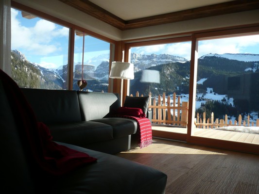 The living room Apartments Cësa Antermejes