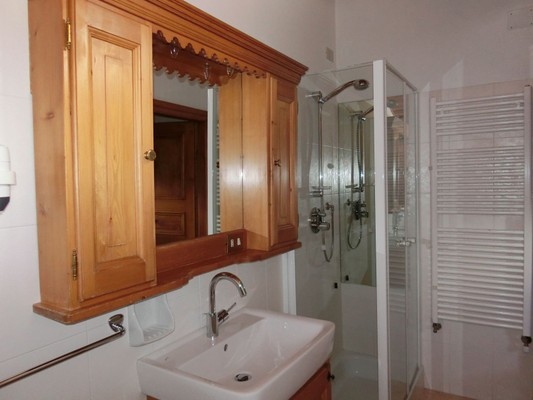 Foto vom Bad Ferienwohnung Attico Castello