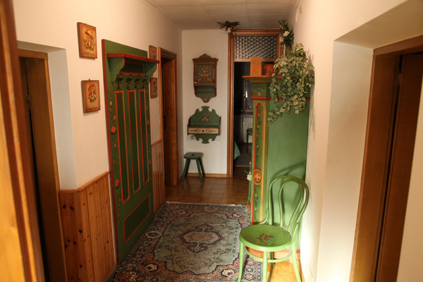 Die Gemeinschaftsräume Ferienwohnung Zuel di Sopra