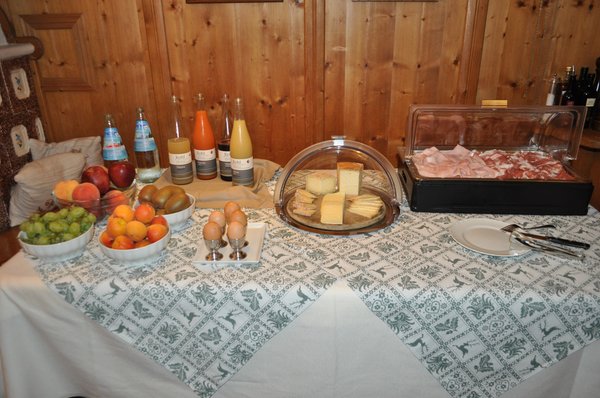 La colazione Bed & Breakfast Baita Fraina