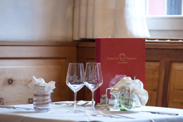 Il ristorante San Candido Parkhotel Sole Paradiso