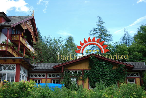 Foto esterno in estate Parkhotel Sole Paradiso