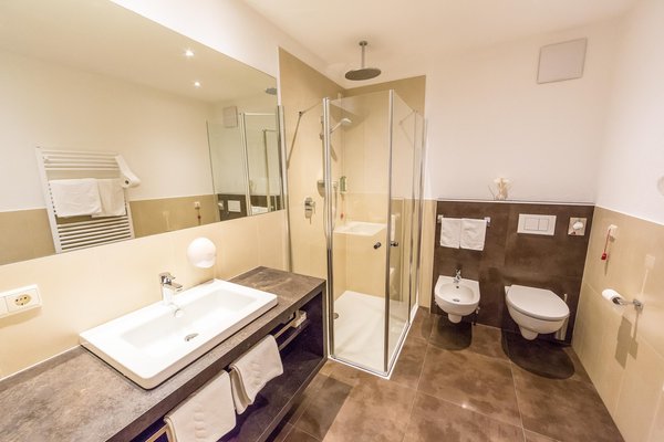 Foto del bagno Hotel Villa Waldheim