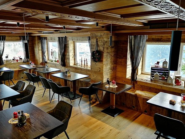 Il ristorante Prato alla Drava Almhof