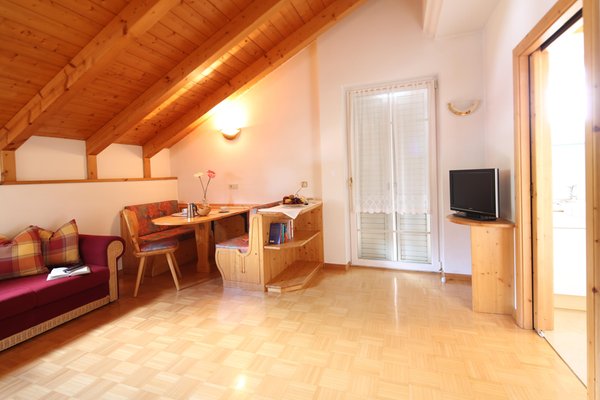 La zona giorno Residence Rose