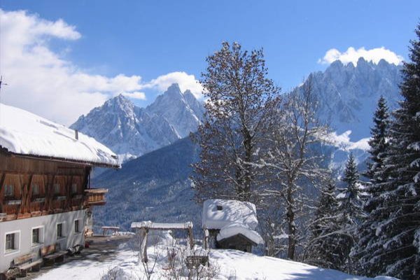 Foto invernale di presentazione Agriturismo Glinzhof - Gasthof (Albergo) 5 fiori