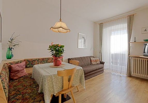 La zona giorno Appartamenti Haus - Casa Mairgünter