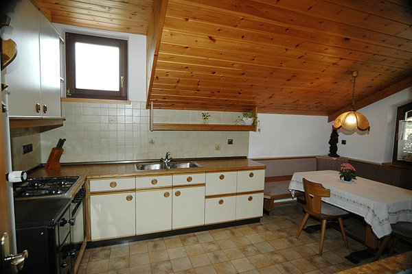La zona giorno Mangerhof - Appartamenti in agriturismo 4 fiori