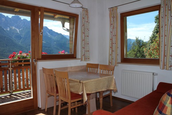 Der Wohnraum Ferienwohnungen auf dem Bauernhof Pircherhof