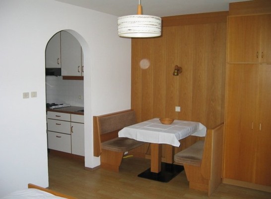 La zona giorno Appartamenti in agriturismo Wiesthalerhof