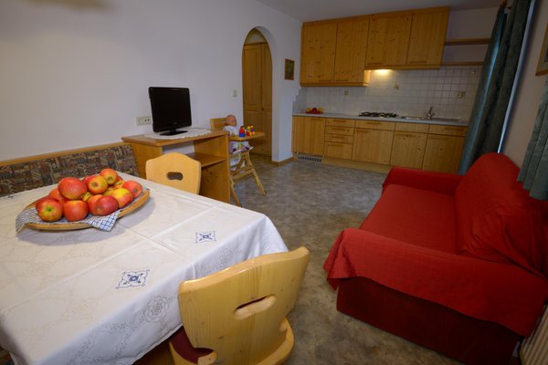 The living area Farmhouse apartments Marerhof