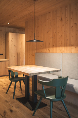 La zona giorno Arthotel Gratschwirt