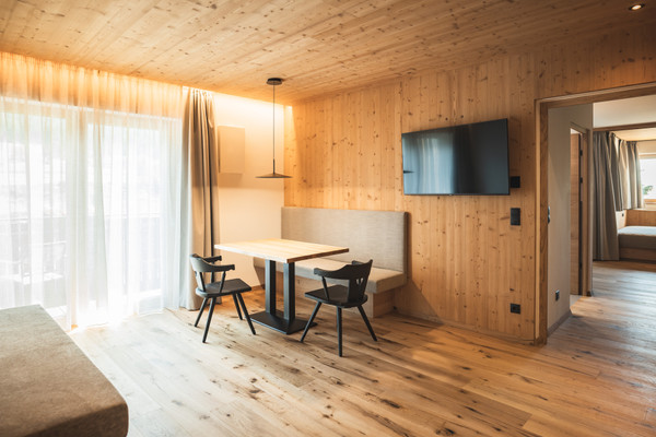 La zona giorno Arthotel Gratschwirt