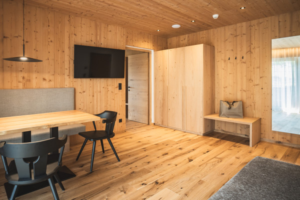 La zona giorno Arthotel Gratschwirt