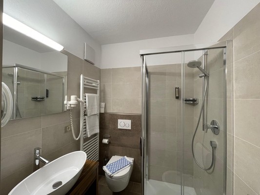 Foto del bagno Hotel Tschurtschenthaler