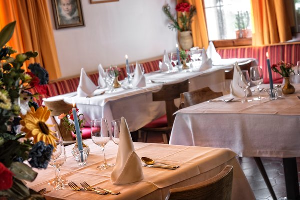 The restaurant Dobbiaco / Toblach Moritz