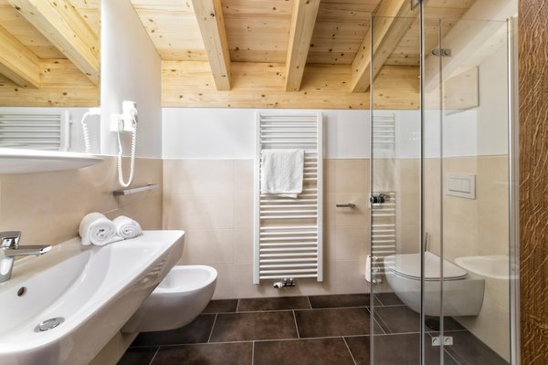 Foto del bagno Hotel Moritz