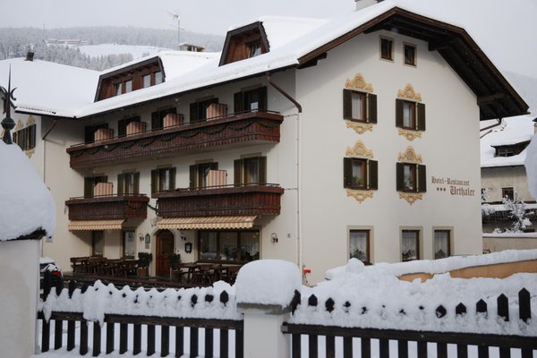 Foto invernale di presentazione Hotel Urthaler