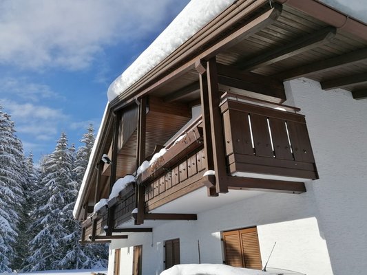 Foto Außenansicht im Winter Ferienhaus Europa