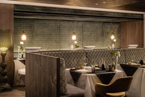 Das Restaurant St. Ulrich Alpin Garden Gourmet Stube