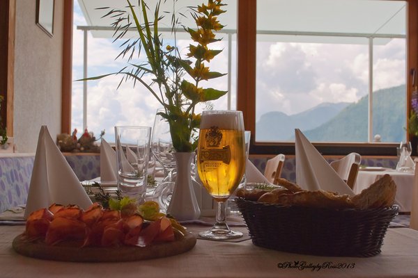 Das Restaurant Ahornach (Tauferer Tal) Roanerhof