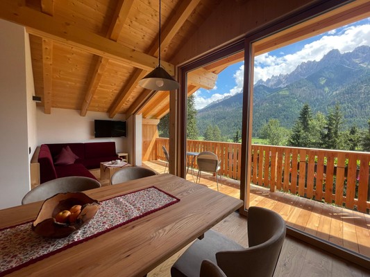 The living area Farmhouse apartments Baumannhof