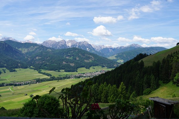 Aussicht vom Betrieb