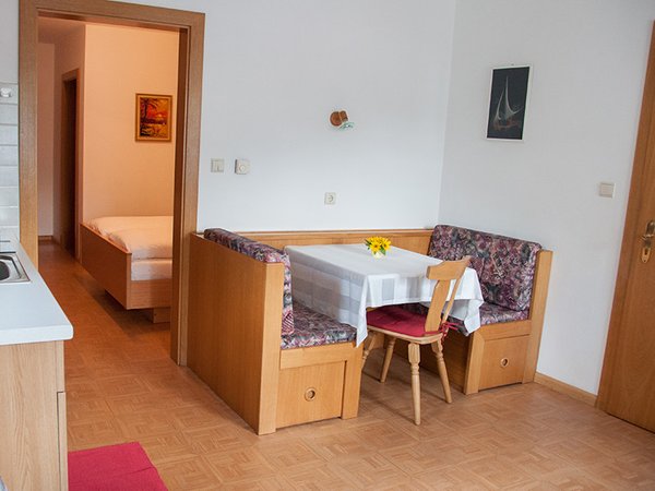 La zona giorno Friedlerhof - Appartamenti in agriturismo 2 fiori