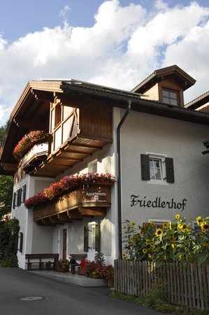 Foto esterno in estate Friedlerhof