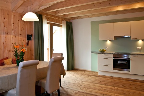 Foto der Küche Garni-Appartments Helvetia