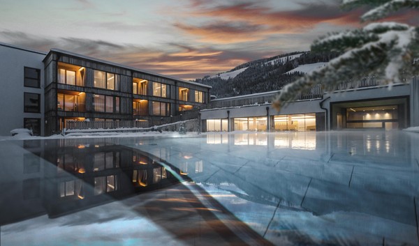 Foto Außenansicht Aparthotel HIRBEN Naturlaub