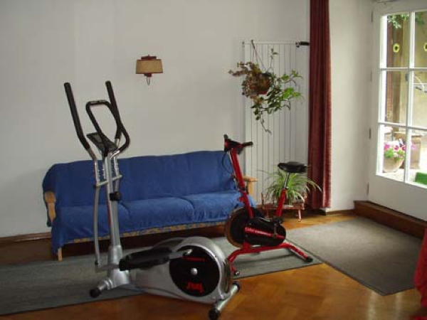 Photo of the fitness area Apartments Goldener Stern